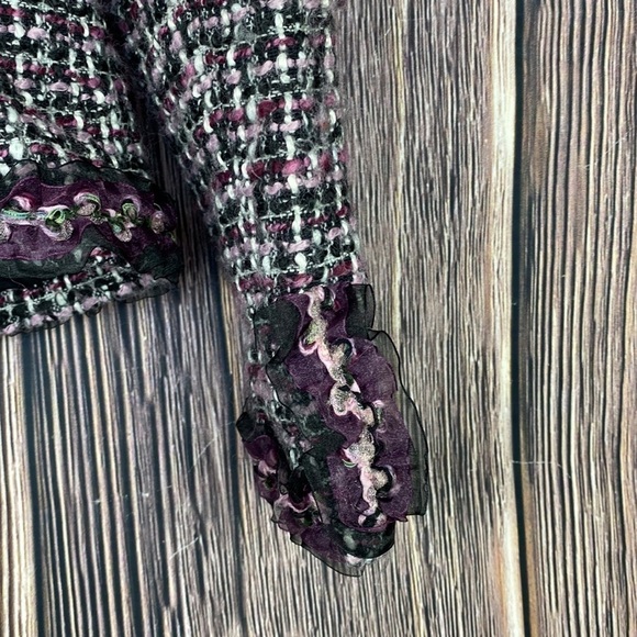 Mac & Jac Tweed Jacket- XS - Picture 7 of 11